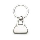 Chaveiro de Metal Formato de Bolsa De Luxo Pingente Fosco