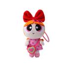 Chaveiro de pelúcia As Meninas Superpoderosas Blossom Edição Piquenique 15 cm Chaveiro de pelúcia As Meninas Superpoderosas Blossom Edição Piquenique 15 cm