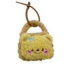 Chaveiro de pelúcia, bolsa de moedas, lindo urso amarelo, feito à mão, tricotado Chaveiro de pelúcia, bolsa de moedas, lindo urso amarelo, feito à mão, tricotado