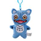 Chaveiro de pelúcia Brinquedo K-Pop Demon Hunters Tigre Azul 14 cm