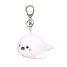 Chaveiro de Pelúcia Foca Eagyrosi 8,5 cm com Som, Pingente Oceânico Chaveiro de Pelúcia Foca Eagyrosi 8,5 cm com Som, Pingente Oceânico