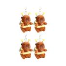 Chaveiro De Pelúcia Fofo De Capivara 1-10 Peças, Chaveiro De Pelúcia Com Cauda Abanante, Boneca De Chaveiro De Pelúcia Fofo De Capivara 1-10 Peças, Chaveiro De Pelúcia Com Cauda Abanante, Boneca De