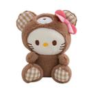 Chaveiro De Pelúcia Kawaii Sanrio Cinnamoroll Hello Kitty My Melody Kuromi Para Decoração De Mochila