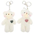 Chaveiro de pelúcia NUOBESTY Teddy Bear para meninas e mulheres