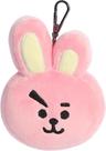 Chaveiro de pelúcia Toy Aurora Lovable BT21 COOKY 11 cm rosa