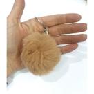 Chaveiro De Pompom Fofinhos - Kit com 3 un