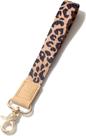 Chaveiro de pulso DQL Leopard Print para mulheres