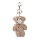 Chaveiro de ursinho de pelúcia fofo para meninas e mulheres