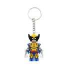 Chaveiro Deadpool Wolverine Super-Herói: Blocos De Montar Criativos, Pingente De Desenho Animado,