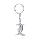 Chaveiro Death Note L Silver Chaveiro Acessório colecionável de anime Chaveiro Death Note L Silver Chaveiro Acessório colecionável de anime