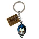 Chaveiro Death Note Ryuk Shinigami com livro Death Note