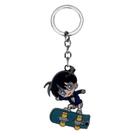 Chaveiro Detective Conan Skateboard Design Metal