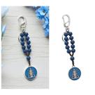 Chaveiro Dezena Nossa Senhora Aparecida Azul