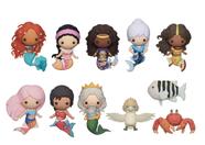 Chaveiro Disney Little Mermaid Movie 3D Foam Bag Clip Series Chaveiro Disney Little Mermaid Movie 3D Foam Bag Clip Series