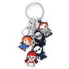 Chaveiro do filme de terror Pennywise Chucky Michael Myers Chaveiro do filme de terror Pennywise Chucky Michael Myers