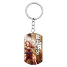 Chaveiro Dog Tag Chaveiro Personagem de anime Hanma Baki