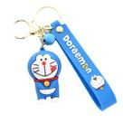 Chaveiro Doraemon Cute Cartoon Chaveiro com anel de natação