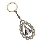 CHAVEIRO DOURADO nossa senhora APARECIDA STRASS MOSQUETÃO