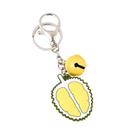 Chaveiro Durian Fruit Cute Cartoon PVC Soft Rubber Chaveiro Chaveiro Durian Fruit Cute Cartoon PVC Soft Rubber Chaveiro