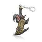 Chaveiro e chaveiro God of War Leviathan Axe Kratos Game Chaveiro e chaveiro God of War Leviathan Axe Kratos Game