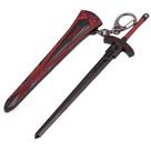 Chaveiro e pingente, espada enegrecida Fate/Stay Night, 17 cm