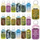 Chaveiro Ecation Christian Batom Holder 72 unidades multicolorido