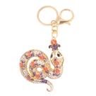Chaveiro Elegant Snake Crystal Strass em liga de zinco Chaveiro Elegant Snake Crystal Strass em liga de zinco