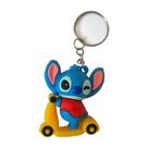 Chaveiro Emborrachado Personagem Disney Stitch 3D Super Fofo Pingente Lembrancinha Colecionavel Mochila Bolsa