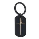 Chaveiro Escudo Da Fé Placa Pingente Militar De Inox 4 Cores