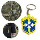 Chaveiro Escudo Torcedor CBF Seleção Brasileira Brasil Chave