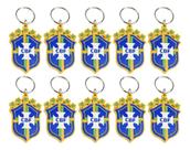 Chaveiro Escudo Torcedor Cbf Seleção Brasileira