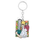 Chaveiro esmaltado Denji Pochita Chainsaw Man Anime Chainsaw Man