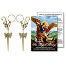 Chaveiro Espada São Miguel Arcanjo em Ouro Velho AR149 Chaveiro Espada São Miguel Arcanjo em Ouro Velho AR149