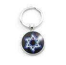 Chaveiro Estrela de Davi -Judaísmo - Hexagrama - Selo de Salomão