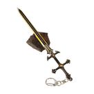 Chaveiro Fallen King's Broken Sword, modelo de liga leve de 17 cm
