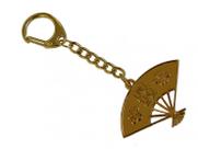 Chaveiro Feng Shui Import Formato Leque Amor e Harmonia 10 cm