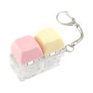 Chaveiro Fidget Antiestresse Para Adultos Com 2/3/4 Teclas De Teclado, Brinquedo De Apertar Para