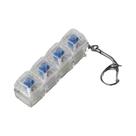 Chaveiro Fidget De Descompressão Com Teclado De Dedo De 3/4/9 Teclas Para Alívio Do Estresse Adulto