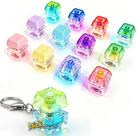 Chaveiro Fidget de Teclado PDVMWPJ com LED, Brinquedo para Alívio do Estresse