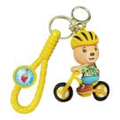 Chaveiro Fofinho Bike Emborrachado Realista 3D Grande 55