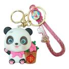 Chaveiro Fofinho Panda Emborrachado Realista 3D Grande 51
