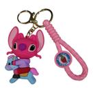 Chaveiro Fofinho Stitch Emborrachado Realista 3D Grande 22