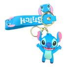 Chaveiro Fofinho Stitch Emborrachado Realista 3D Grande 26