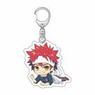 Chaveiro Food Wars Anime Soma, Megumi, Hisako, Ryoko