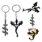 Chaveiro Fourth Wing Dragon Rider Alloy Metal Fantasy