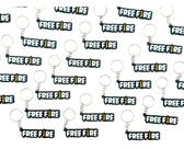 Chaveiro Freefire 10un Lembrancinha Tema Festa Jogo Mimo