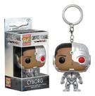 Chaveiro Funko Pop A Liga da Justiça Ciborgue