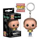 Chaveiro Funko Pop, boneco de ação de Rick e Morty Morty