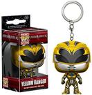 Chaveiro funko power rangers ranger amarelo