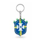 Chaveiro Futebol Brasil CBF Acessório para Chaves Mochila Torcedor - Chaveiro Futebol Brasil CBF Acessório para Chaves Mochila Torcedor -